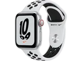 Apple Watch Se Nike+ Cellular 40 Mm Zilver Aluminium / Platinum/zwarte Sportband