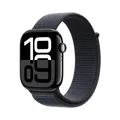 Apple Watch Series 10 GPs 42mm Case Ink Sport Loop Smartwatch Jet Black