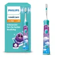 Philips Sonicare For Kids, elektrische Schallzahnbürste mit App, für Kinder ab 3 Jahren, mit SmarTimer und QuadPacer für eine gründliche Reinigung, Tü