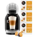 NESCAFu00c9u00ae Dolce Gustou00ae Kapselmaschine KP123B Mini Me, 3 Pakete Nescafu00e9 Dolce Gusto Latte Macchiato