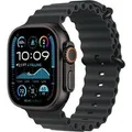 Apple Watch Ultra 2 GPS + Cellular 49 mm Black Titanium Case met Zwart oceaan bandje