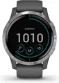Garmin Vivoactive 4 Health Smartwatch &#8211; Sporthorloge met GPS Tracker &#8211; 5ATM Waterdicht &#8211; Shadow Grey