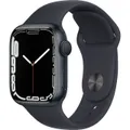 Apple Watch Series 7, 41mm, GPS [2021] &#8211; Midnight Aluminium Case with Midnight Sport Band