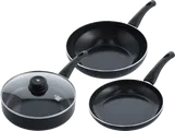 BK Brilliant Koekenpannenset 24 + 28 cm + Hapjespan