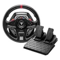 Volant gaming de course à retour de force Thrustmaster T128 Noir et Gris + Pédales Magnétiques pour PS4/PS5/PC