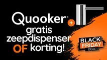 Quooker: gratis zeepdispenser OF korting!