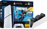 PlayStation 5 Slim Digital Edition Fortnite bundel + Oplaadstation