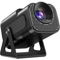 XGODY Gimbal 5 Mini Tragbarer Projektor 4K Android 11 Wifi6 BT 5.4 LCD-Beamer (1000:1, 1920x1080 px, 4K-Unterstu00fctzung Heimfilmprojektor 180u00b0 d