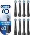 Oral-B iO Ultimate Clean Schwarz mit Farbindikator (8 Stück)