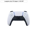 Sony Playstation 5 Dualsense Draadloze Controller - Wit