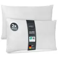 LILENO HOME Set van 2 kussen vulling 40x60 cm - Binnenkussen wasbaar op 40°C geschikt voor mensen met allergieën - Polyester kussen voor bank, sofa, c