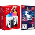 Nintendo Switch Switch OLED, inkl. Just Dance 2023 Edition (Code in a box)