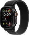 Apple Watch Ultra 2 4G 49u00a0mm Schwarz Trail Armband Schwarz M/L