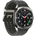 Galaxy Watch Ultra, Smartwatch Titanium Zilver, Marine Band Donkergrijs, 47 mm