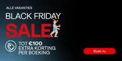 Tot 100,- EXTRA korting per boeking bij TUI!