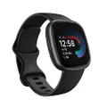 Google Fitbit Versa 4 – Smartwatch Damen / Herren – Fitness-Tracker mit integriertem GPS und Telefonfunktion, 6 Tage Akkulaufzeit, 40+ Trainingsmodi –