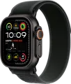Apple Watch Ultra 2 4G 49 mm Schwarz Trail Armband Schwarz M/L