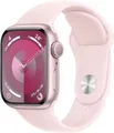Watch Series 9 (41mm) GPS Smartwatch Aluminium mit Sportarmband M/L rosé/hellrosa