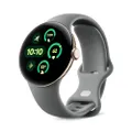 Google Pixel Watch 3 (41 mm) — Boîtier Champagne Doré — Bracelet Vert Sauge — LTE