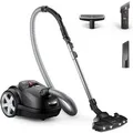 Philips Bodenstaubsauger XD8122/10 8000 Serie, unser leistungsstu00e4rkster Allrounder, 900W, 4l, 900 W, mit Beutel, HEPA-Filter, TriActive+ LED-Du00f
