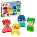 LEGO DUPLO My First Big Feelings & Emotions - Early Learning & Development Toys for Toddlers, 1+ Year Old Girls and Boys - incl. 4 Characters, 8 Facia