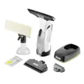 Kärcher raamstofzuiger WV 5 Plus N Accu, met extra accu, LED-laadstatusindicator, 2 zuigmonden, spuitfles met microvezelafdekking, 20 ml raamreinigerc