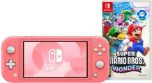 Nintendo Switch Lite Corail + Super Mario Bros. Wonder