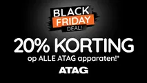 20% korting op ALLE ATAG apparaten!