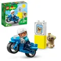 LEGO DUPLO Polismotorcykel Leksaksmotorcykel, Polisleksaker, Barns Utveckling, Byggsats 10967