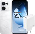 OPPO Reno13 256GB Wit 5G + OPPO SuperVOOC Oplader 80W met 2 Poorten