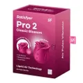 Satisfyer Pro 2 Classic Blossom vibrator - Rood