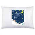Baby Kussen - Wit Hoofdkussen 33x45 Cm - Oeko-tex Katoenen Stof - Cotton Kinderkussen - Baby Toddler Pillow For Bed - Voor Middagsdutjes, Kinderdagver