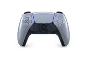 PlayStation Sony, Manette sans fil DualSense 5, Batterie rechargeable, Bluetooth, Compatible PS5 et PC, couleur sterling silver grise