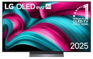 LG OLED55C54LA TV 55 Zoll (139 cm) 4K OLED evo AI TV (α9 Gen8 4K AI Prozessor, webOS 25, 120Hz (VRR bis zu 144Hz)) [Modelljahr 2025] [Energieklasse F]