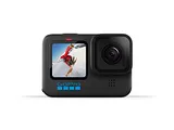 GoPro HERO10 Schwarze wasserdichte Actionkamera mit Front-LCD und Touch-Rückseite, 5,3K60 Ultra HD-Video, 23 MP Fotos, 1080p Live-Streaming, Webcam, S