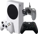 Xbox Series S + Wireless Controller Carbon Zwart + PDP Play & Charge Kit