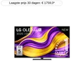 LG Oled55g56ls - Ultra Hd 4k Oled-tv 55 Inch 2025
