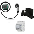 Wallbox Pulsar Plus Laadstation 3-fase 22kW + Kabel 5m + Kabelhouder + Power Boost - Zwart