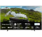 50&#8243; PHILIPS 50PUS7608/12 4K Ultra HD HDR LED TV, Silver/Grey