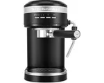 KitchenAid Espressomachine Artisan - koffiemachine met slimme sensortechnologie, stoompijpje en accessoires - Zwart