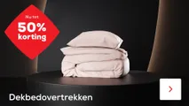 Tot -50% korting op Dekbedovertrekken