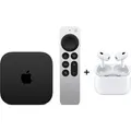 Apple TV 4K (Wi-Fi + Ethernet) + AirPods Pro (2. Gen)