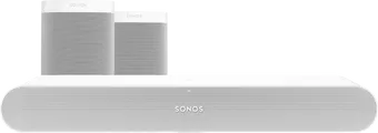 Sonos Ray 3.0 + One SL (2x) Wit