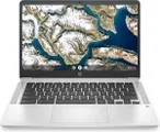HP Chromebook 14a-na0192nd LPDDR4-SDRAM 35,6 cm (14&#8243;) 1920 x 1080 Pixels Intel® Celeron® 4 GB 64 GB eMMC Wi-Fi 5 (802.11ac) Chrome OS Zilver