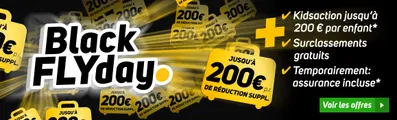 Black FLYday chez Corendon – 200 € de réduction + des surclassements