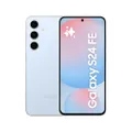 Samsung Galaxy S24 FE AI Smartphone ohne Vertrag, AI Handy mit Android, 8 GB RAM, 256 GB Speicher, 50-MP-Kamera, Lange Akkulaufzeit, Blue, 36 Monate H
