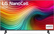 LG Nanocell TV 2024 | 43NANO81 | 43 tum | UHD | Processor α5 Gen7 AI 4K, mörkblå