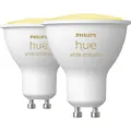 Philips Lighting Hue Kit 2 lampadine LED 871951434012100 ERP: G (A &#8211; G) Hue White Ambiance GU10 Doppelpack 2x230lm GU10 8.6 W Da bianco caldo a 