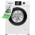 Bomann® Waschmaschine 10kg | max. 1400 U/min | 16 Programme | Bürstenloser DC-Motor: effizient, leise und langlebig | Endzeitvorwahl | Zulaufschlauch-