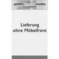 exquisit teilintegrierbarer Geschirrspüler EGSP1009-EB-030E, 9 Maßgedecke, Kompakt und ideal für kleine, schmale Nischen, kleine(Single)Haushalte